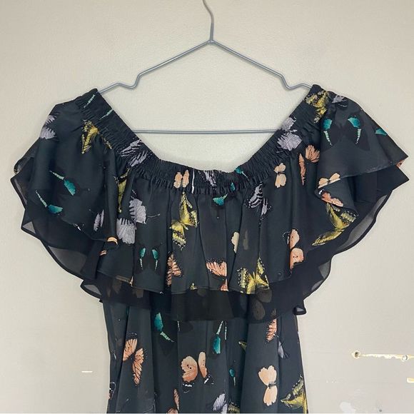 Sam Edelman Floral Off-Shoulder Mini Dress - Picture 2 of 6